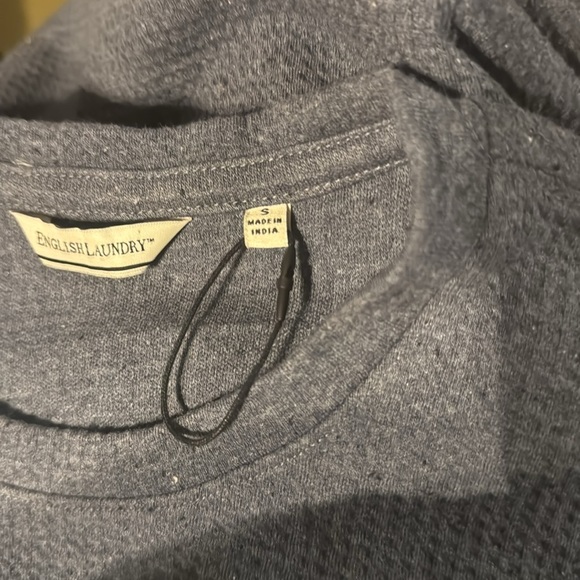 English Laundry Men's Regular Fit Long Sleeve Crewneck Shirt, Green, Blue, Small - Picture 9 of 17
